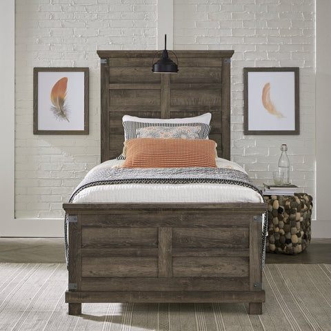 Lakeside Haven 903-BR-TPB Twin Panel Bed