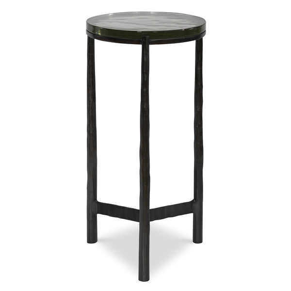 Uttermost Eternity Iron & Glass Accent Table