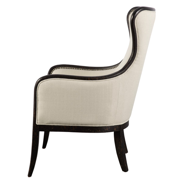 Uttermost Sandy Wing Back Armchair