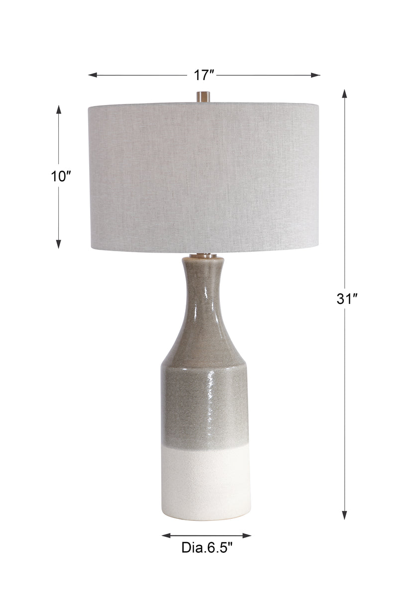 Uttermost Savin Ceramic Table Lamp - Bayview Furniture
