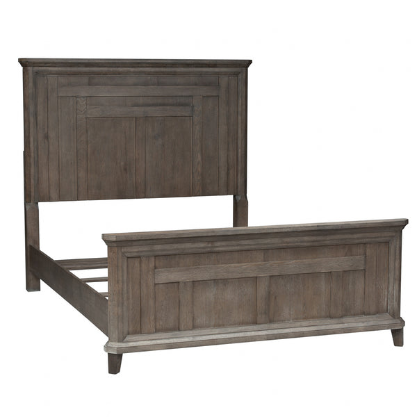 Liberty Furniture 823-BR-QPBDMC Queen Panel Bed, Dresser & Mirror, Chest