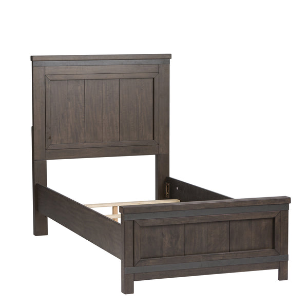 Liberty Furniture 759-YBR-TPBDM Twin Panel Bed, Dresser & Mirror