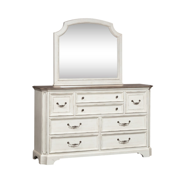 Liberty Furniture 455W-BR-DM Dresser & Mirror