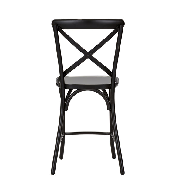 Liberty Furniture 179-B300524-B X Back Counter Chair - Black