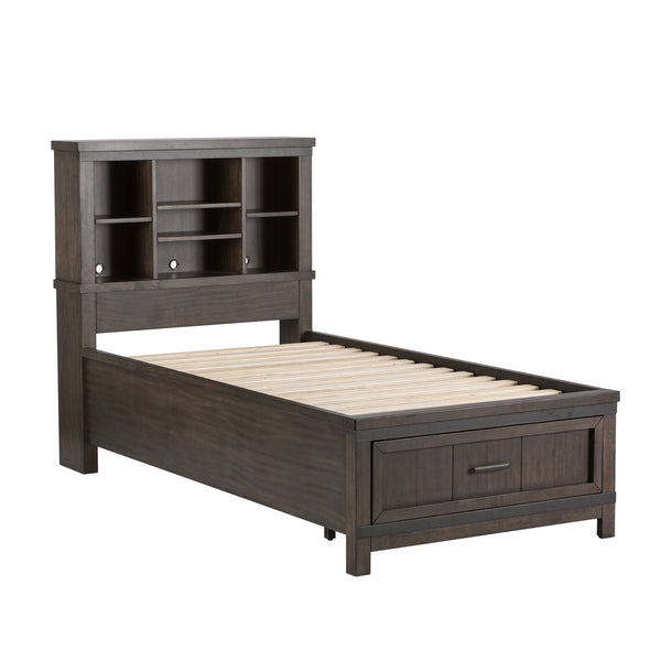 Liberty Furniture 759-YBR-TBBDM Twin Bookcase Bed, Dresser & Mirror