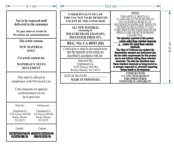 Uttermost Tropic Outdoor Lounge Chair