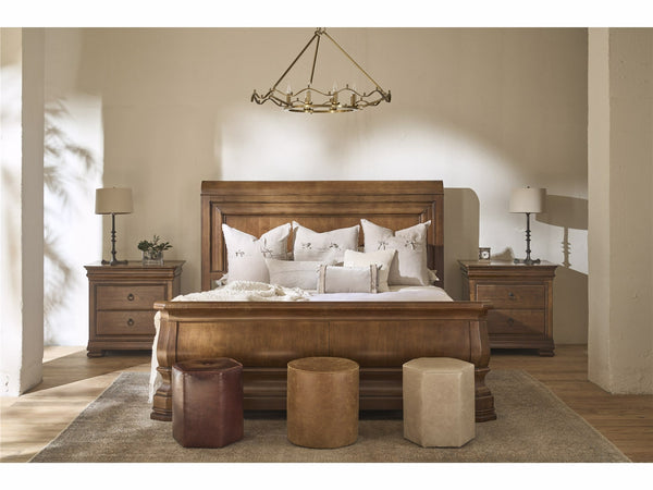 Louie P's Queen Sleigh Bed