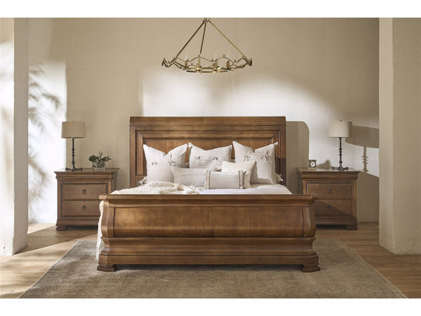 Louie P's Cal King Sleigh Bed