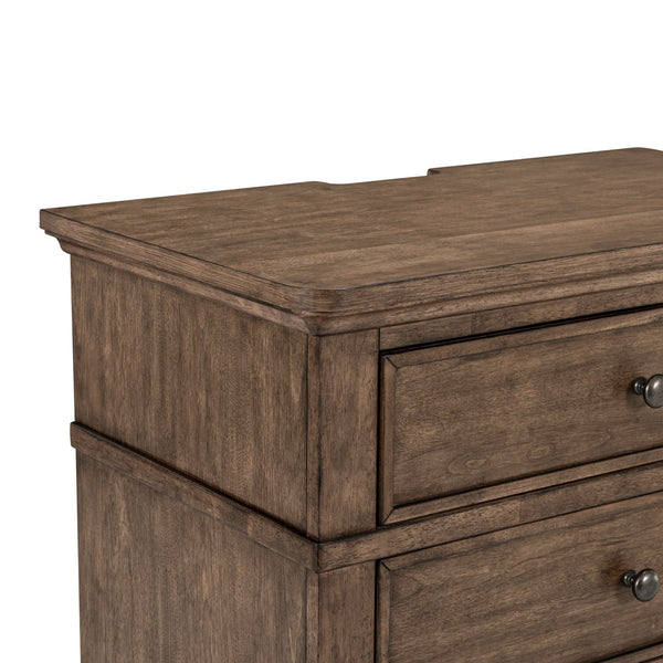 Nightstand W/ Charging Station - 104-BR61