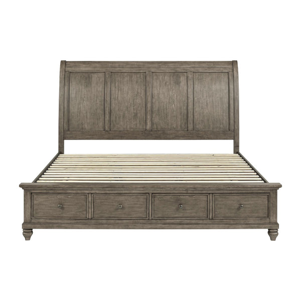 King Storage Bed - 104G-BR-KSB