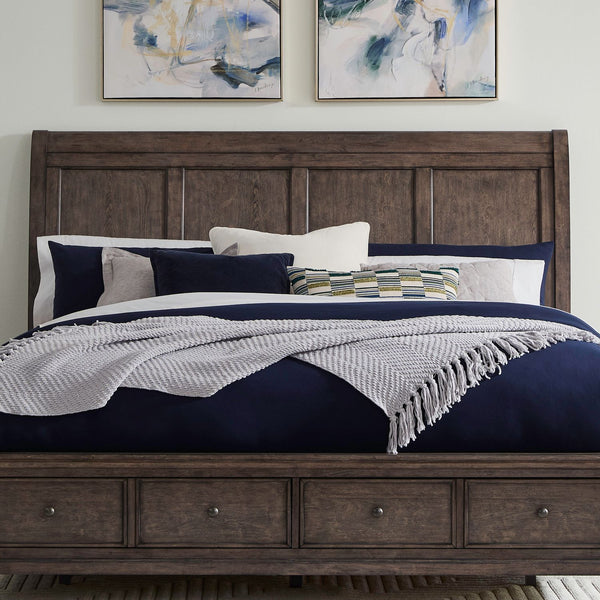 King Sleigh Headboard - 104G-BR22H