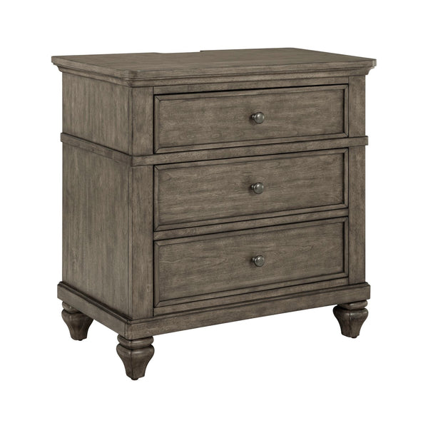 Nightstand W/ Charging Station - 104G-BR61