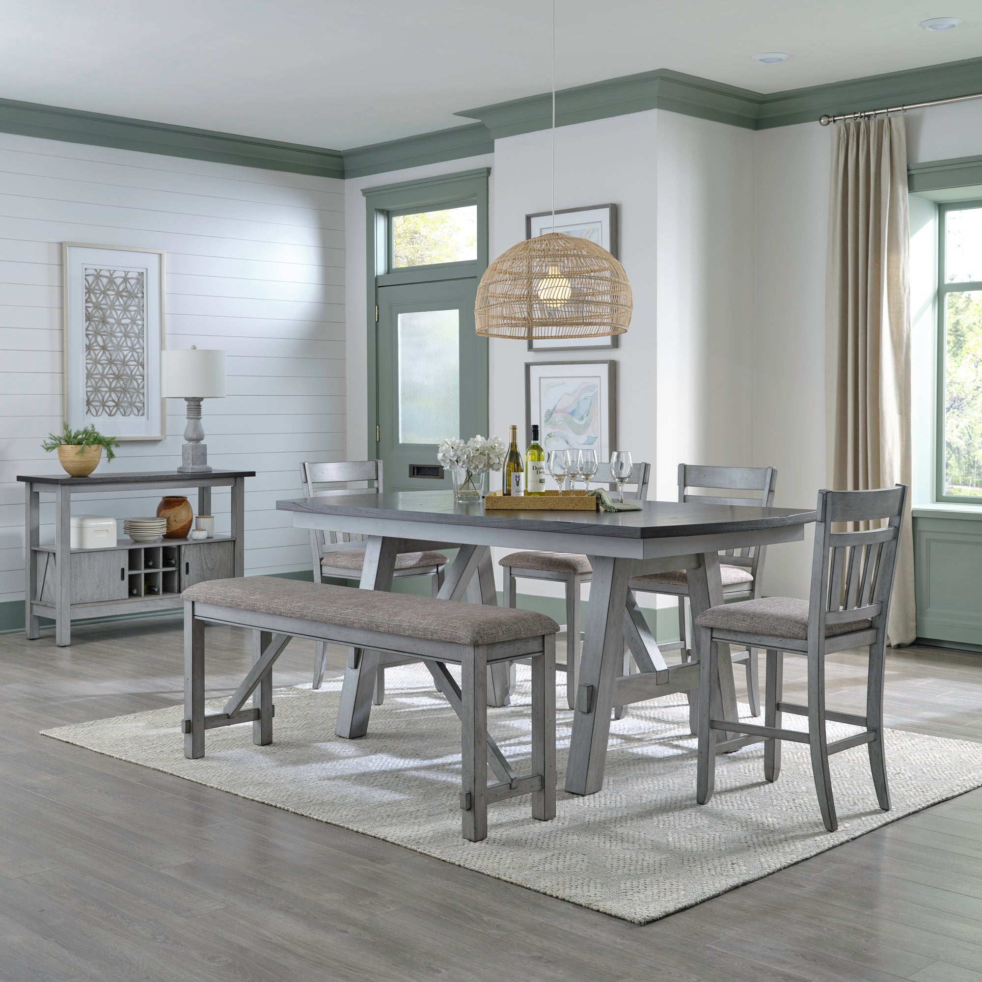 Newport 131-CD-6GTS 6 Piece Gathering Table Set