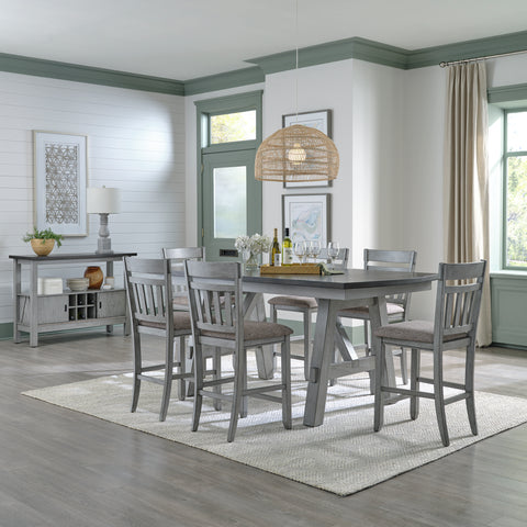 Newport 131-CD-7GTS 7 Piece Gathering Table Set