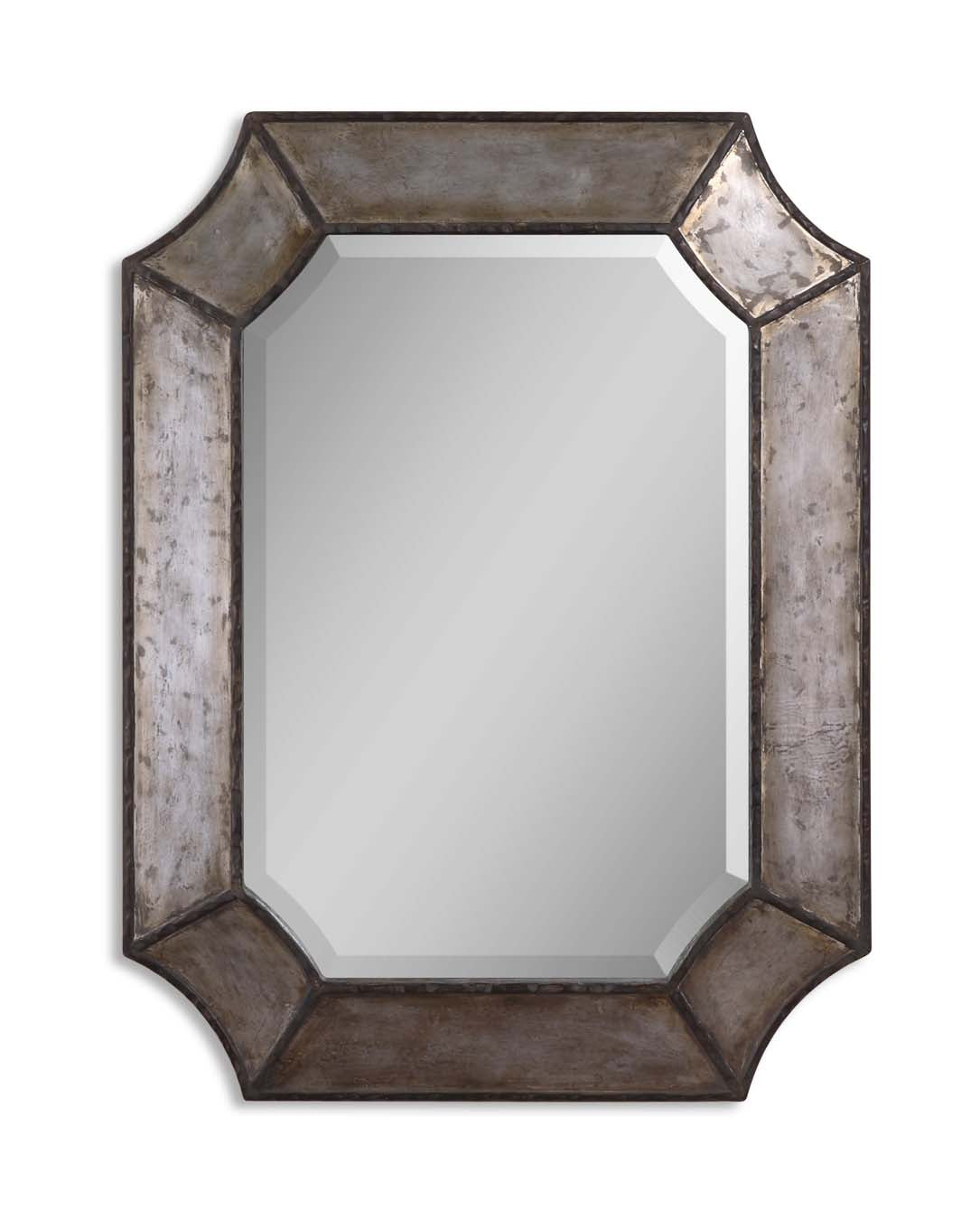 Uttermost Elliot Distressed Aluminum Mirror