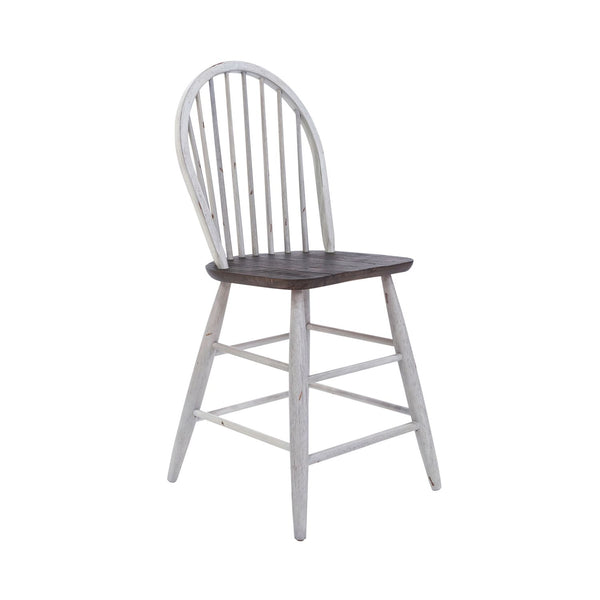 Farmhouse Windsor Back Counter Chair
