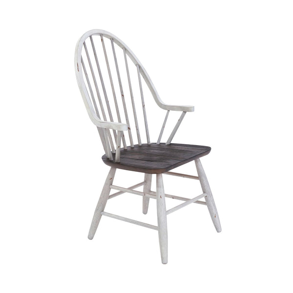 Farmhouse Windsor Back Arm Chair