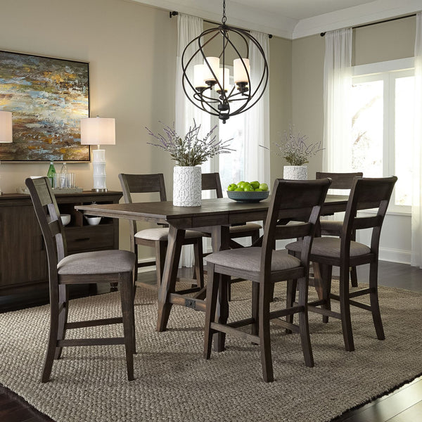 Double Bridge Splat Back Counter Chair (RTA)
