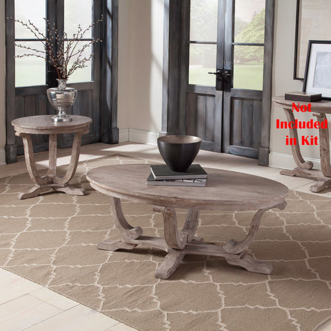 Greystone Mill 3 Piece Set (1-Cocktail 2-End Tables)