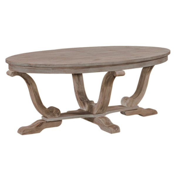 Greystone Mill Oval Cocktail Table
