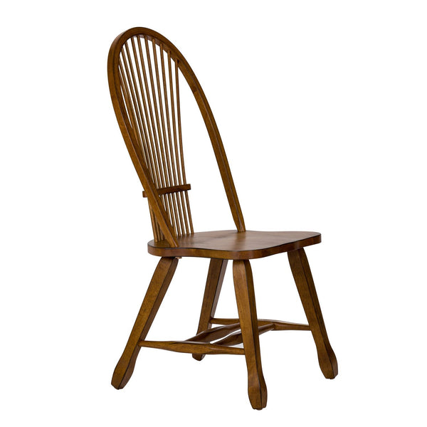 Sheaf Back Side Chair - Oak - 17-C1032