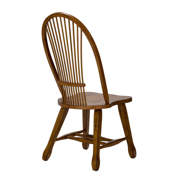 Sheaf Back Side Chair - Oak - 17-C1032