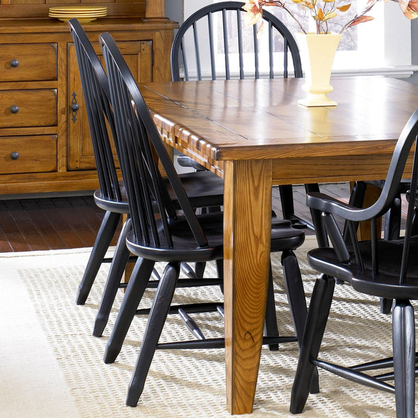 Bow Back Side Chair - Black - 17-C4050