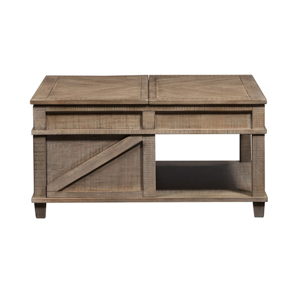 Parkland Falls Square Lift Top Cocktail Table - 172-OT1010