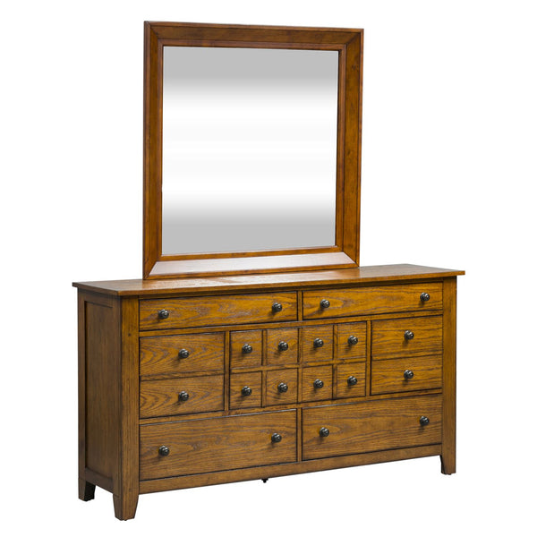 Grandpas Cabin Dresser & Mirror