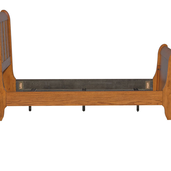 Twin Sleigh Rails & Slats - 175-BR11R