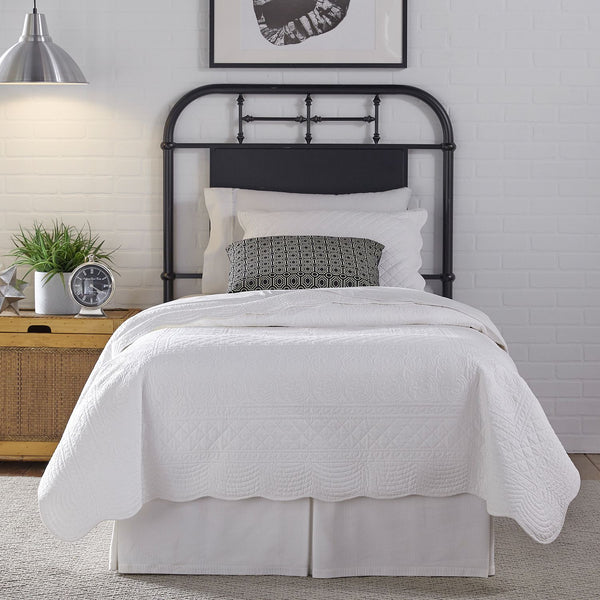 Twin Metal Headboard - Black - 179-BR11H-B