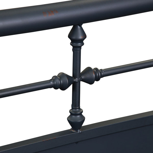 Twin Metal Headboard - Navy - 179-BR11H-N