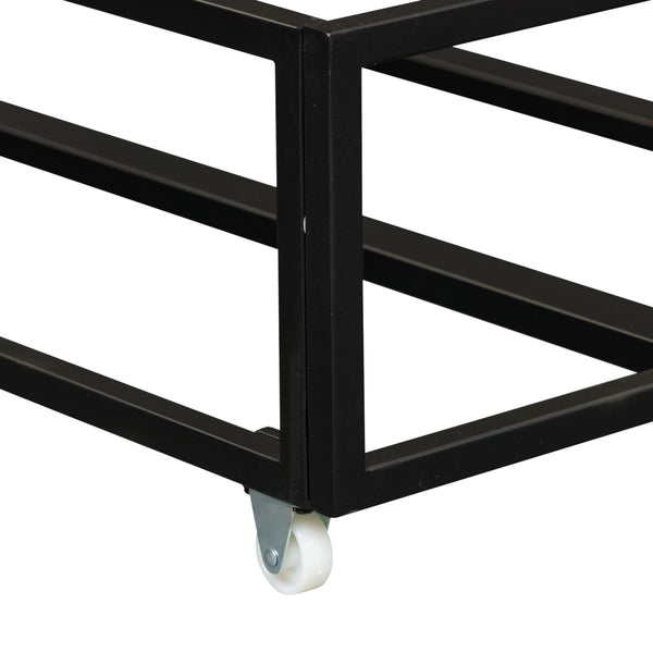 Twin Metal Trundle - Black - 179-BR11T-B