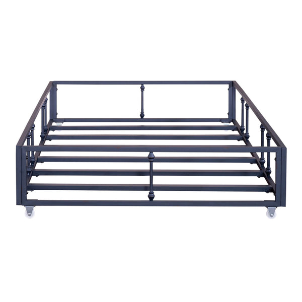 Twin Metal Trundle - Navy - 179-BR11T-N