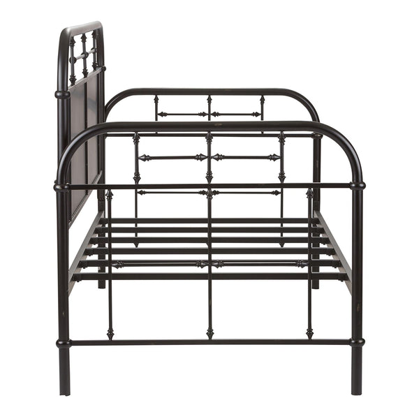 Twin Metal Day Bed - Black - 179-BR11TB-B