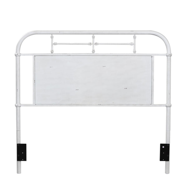 Queen Metal Headboard - Antique White - 179-BR13H-AW
