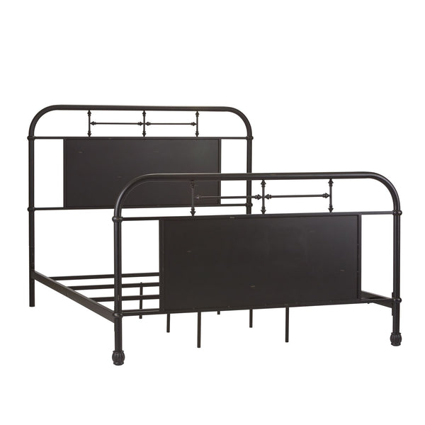 Queen Metal Bed - Black - 179-BR13HFR-B
