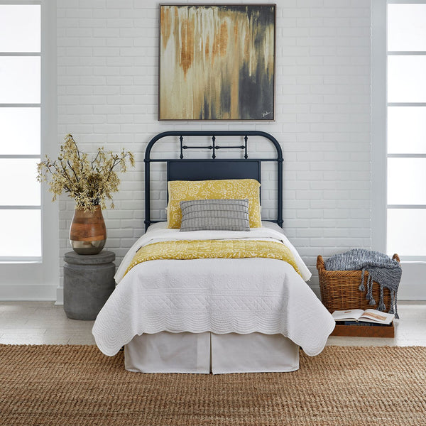 Full Metal Headboard - Navy - 179-BR17H-N