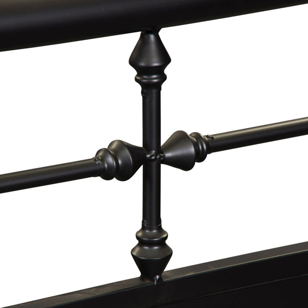 Full Metal Bed - Black - 179-BR17HFR-B