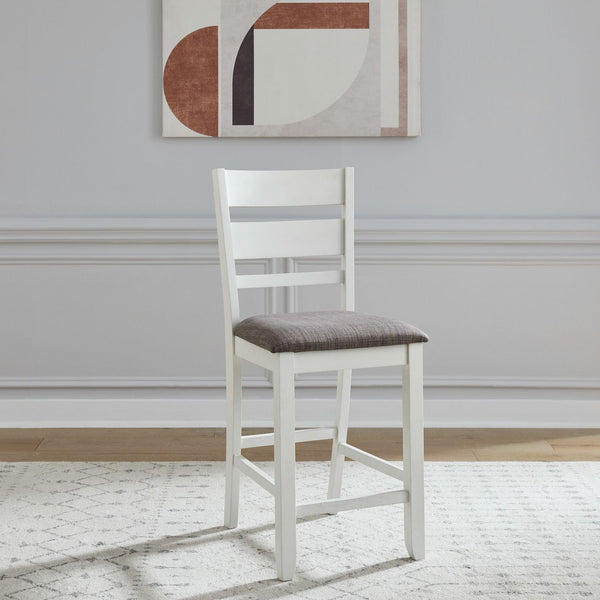 Slat Back Uph Counter Chair (Rta) - 182-B150124