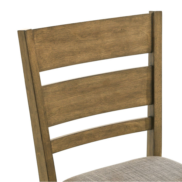 Brook Bay Slat Back Uph Counter Chair (RTA) - 182WT-B150124