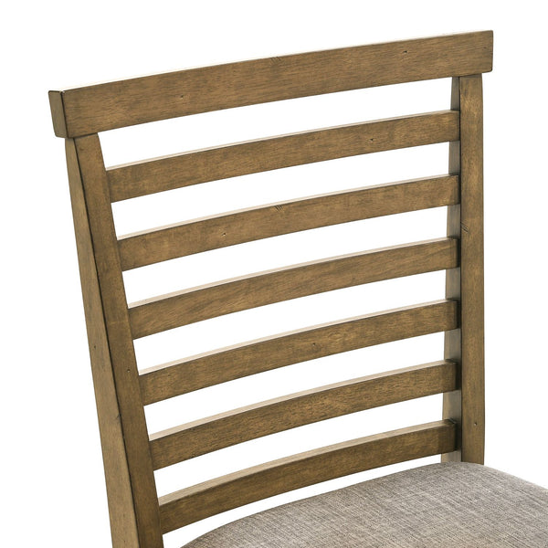 Brook Bay Uph Ladder Back Counter Chair (RTA) - 182WT-B200124