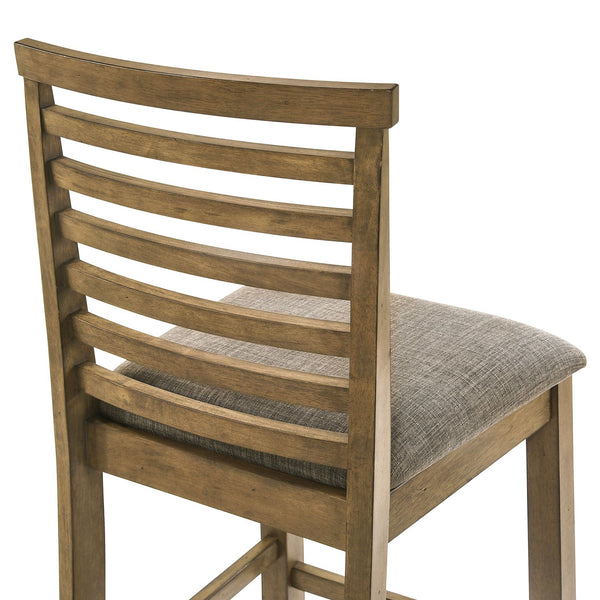 Brook Bay Uph Ladder Back Counter Chair (RTA) - 182WT-B200124