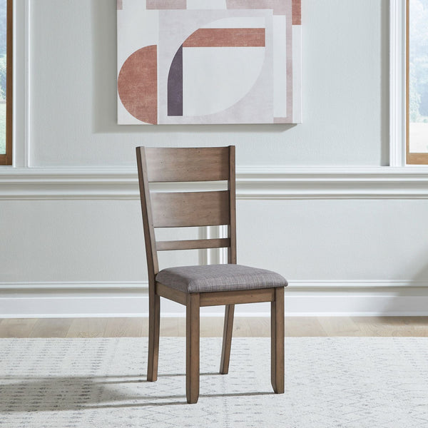Brook Bay Slat Back Uph Side Chair (RTA) - 182WT-C1501S