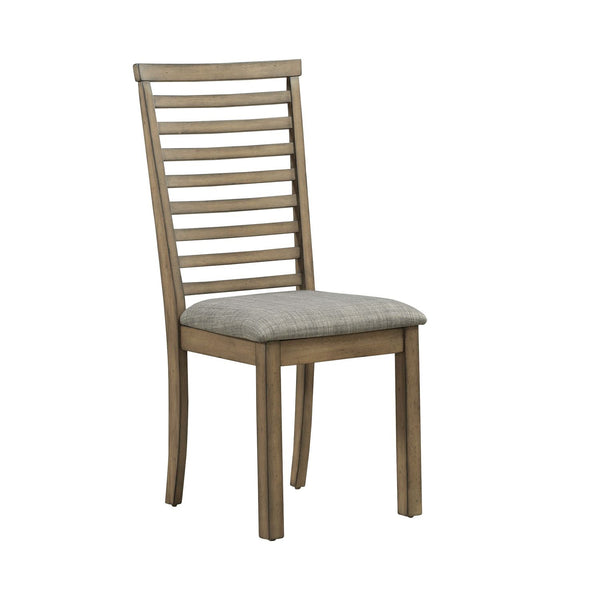 Brook Bay Uph Ladder Back Side Chair (RTA) - 182WT-C2001S