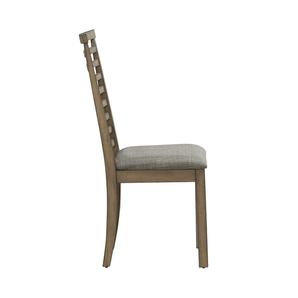 Brook Bay Uph Ladder Back Side Chair (RTA) - 182WT-C2001S