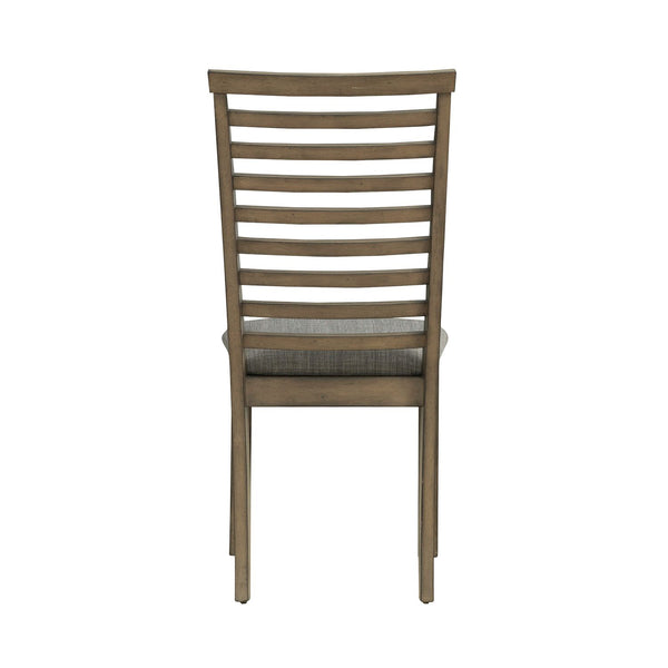Brook Bay Uph Ladder Back Side Chair (RTA) - 182WT-C2001S