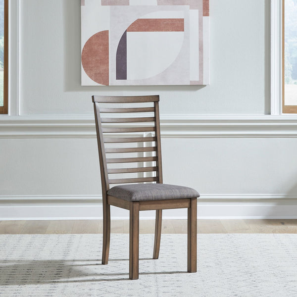 Brook Bay Uph Ladder Back Side Chair (RTA) - 182WT-C2001S