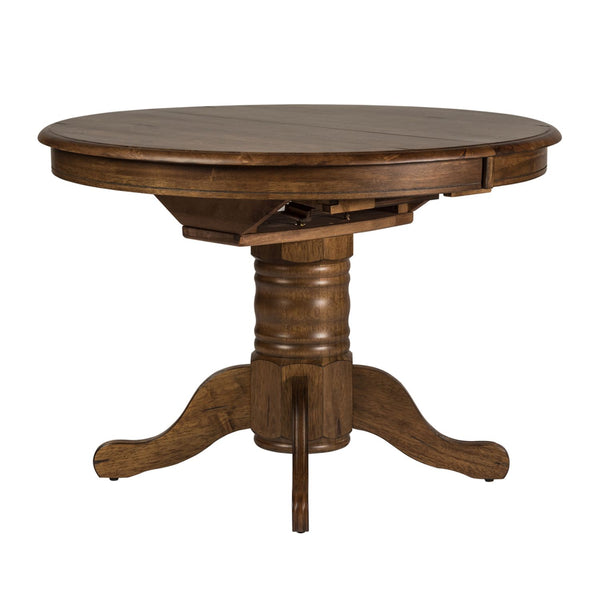 Carolina Crossing 3 Piece Round Table Set - 186-CD-3ROS