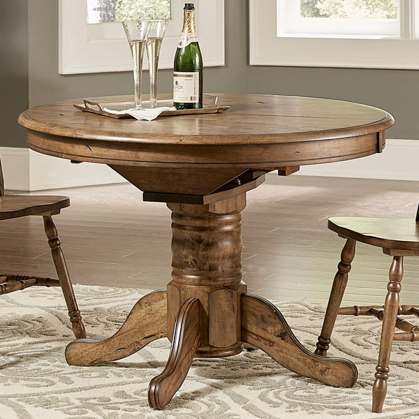 Carolina Crossing Oval Pedestal Table Base - 186-P4257